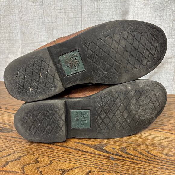 Georgia Boot Farm & Ranch G7013 Men’s 11W Brown Leather Work Boots Logger Kiltie - Picture 6 of 9